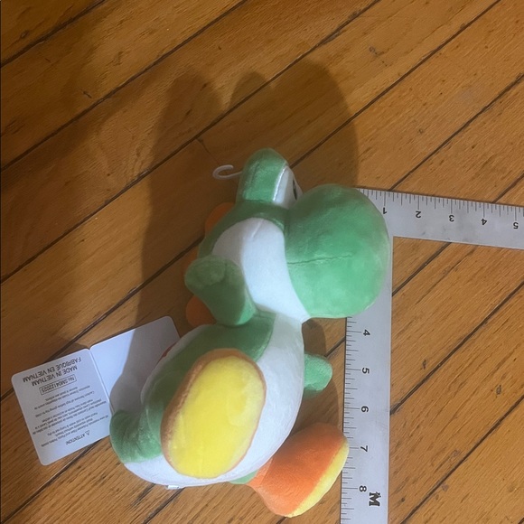 Yoshi Stuffed Plush NEW: Mario All Star Coll Walmart Comic con 2025 Made Vietnam - Picture 5 of 10